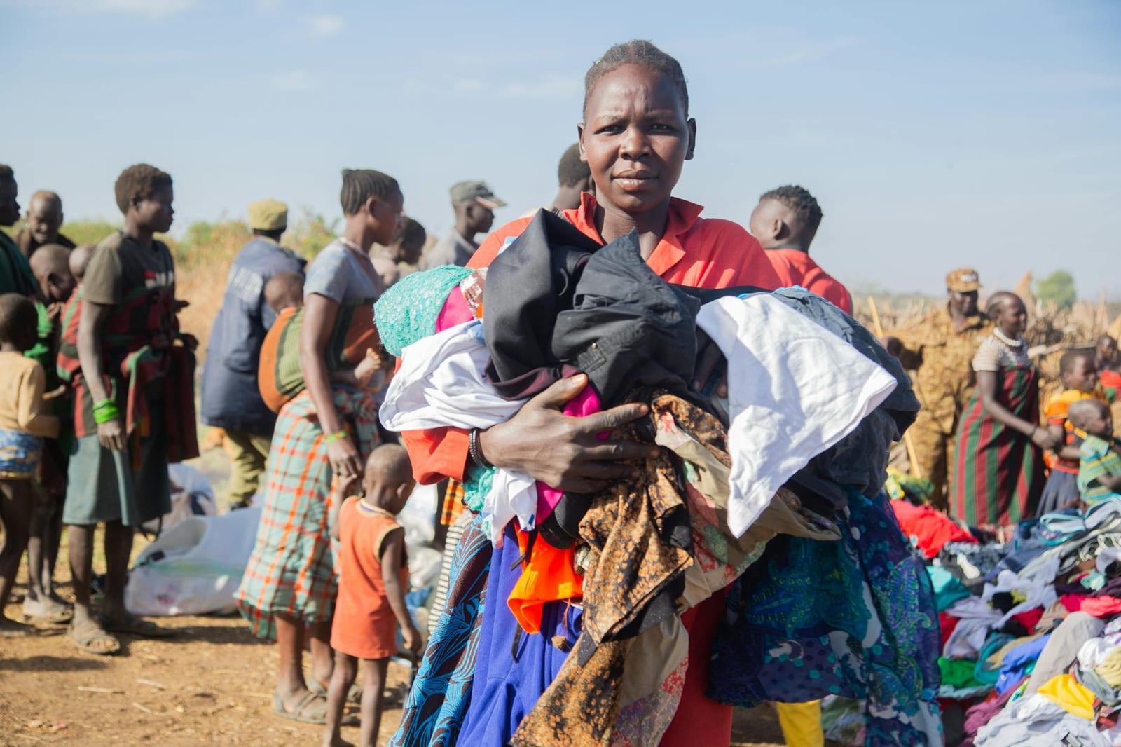 Juba's market when it's safe, South Sudan