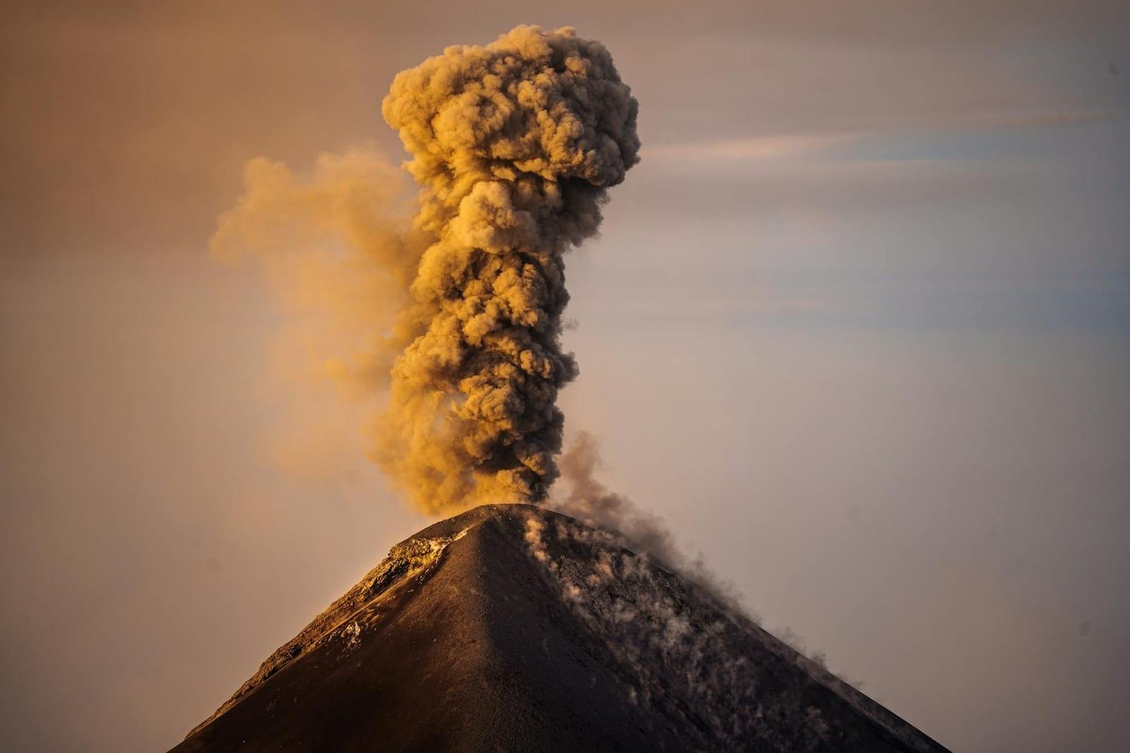 Acatenango for an Erupción View of Fuego, Guatemala
