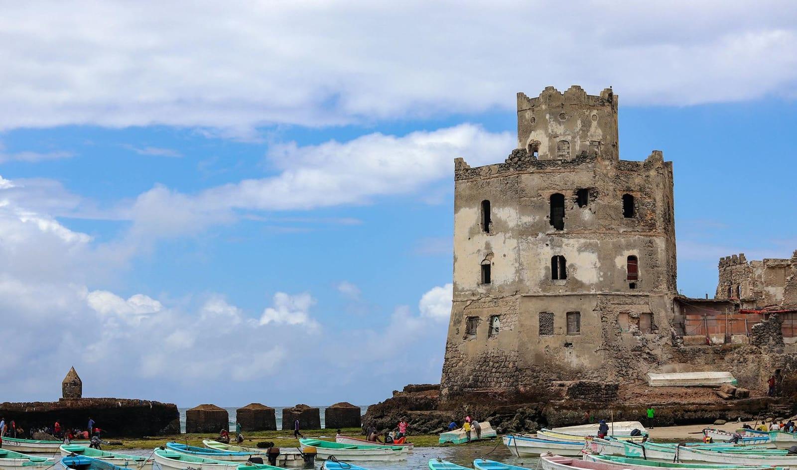 Berbera's coral coast, Somalia