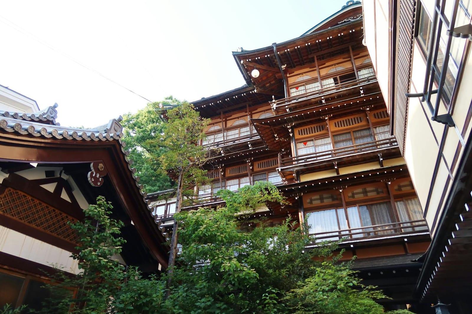 Stay overnight in a ryokan with onsen, Japan