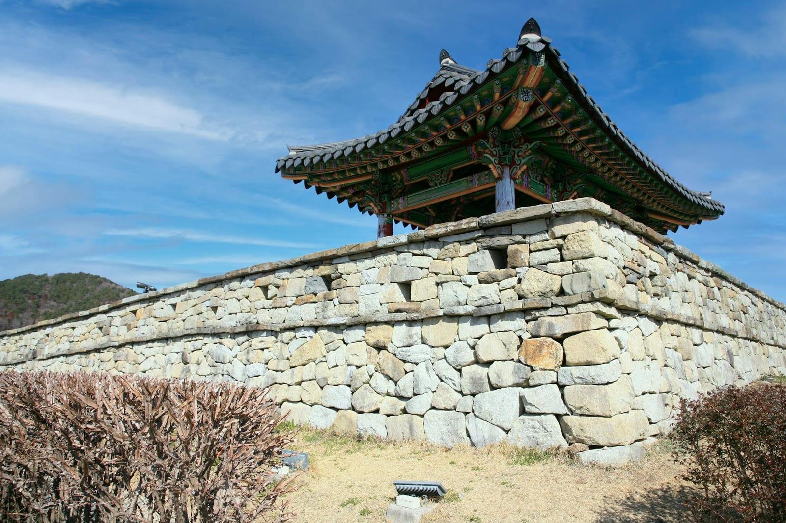 DMZ from the north side, North Korea