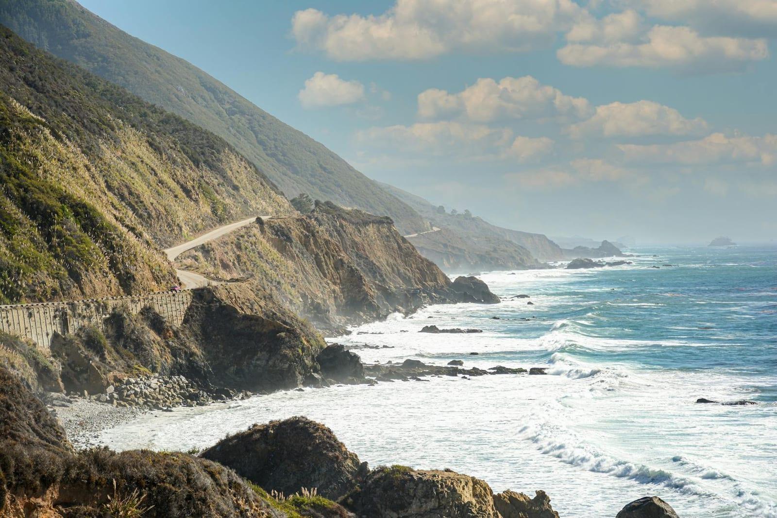 Pacific Coast Highway from SF to Big Sur, United States