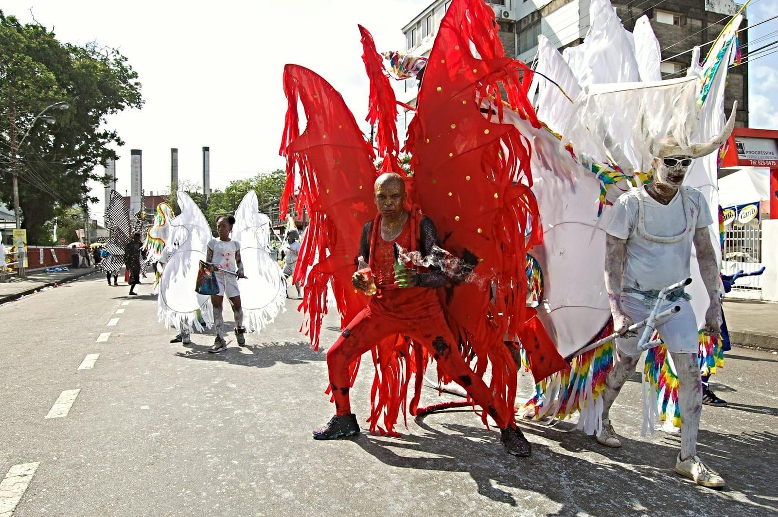 the energy of Trinidad Carnival, Trinidad & Tobago