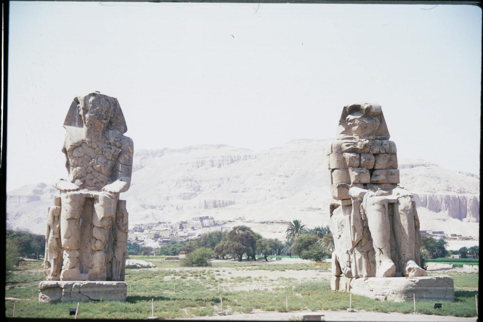 Colossi of Memnon, Egypt