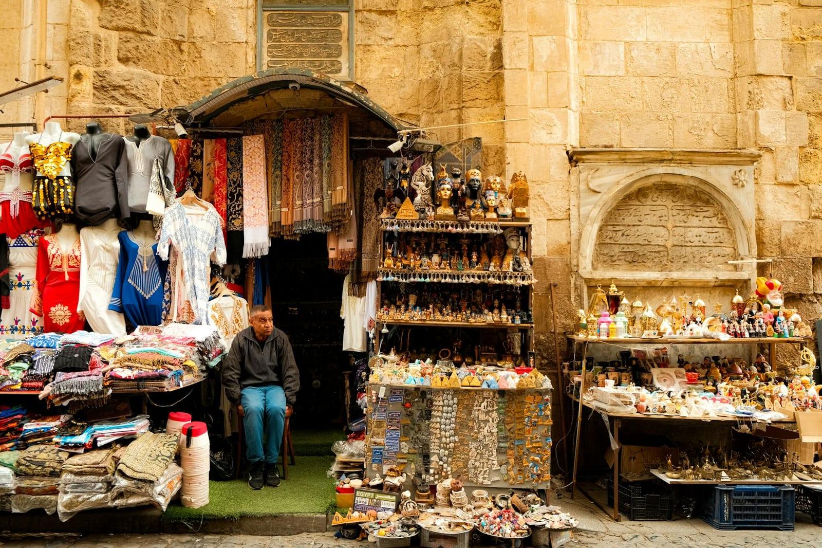 Khan-el Khalili Bazaar, Egypt