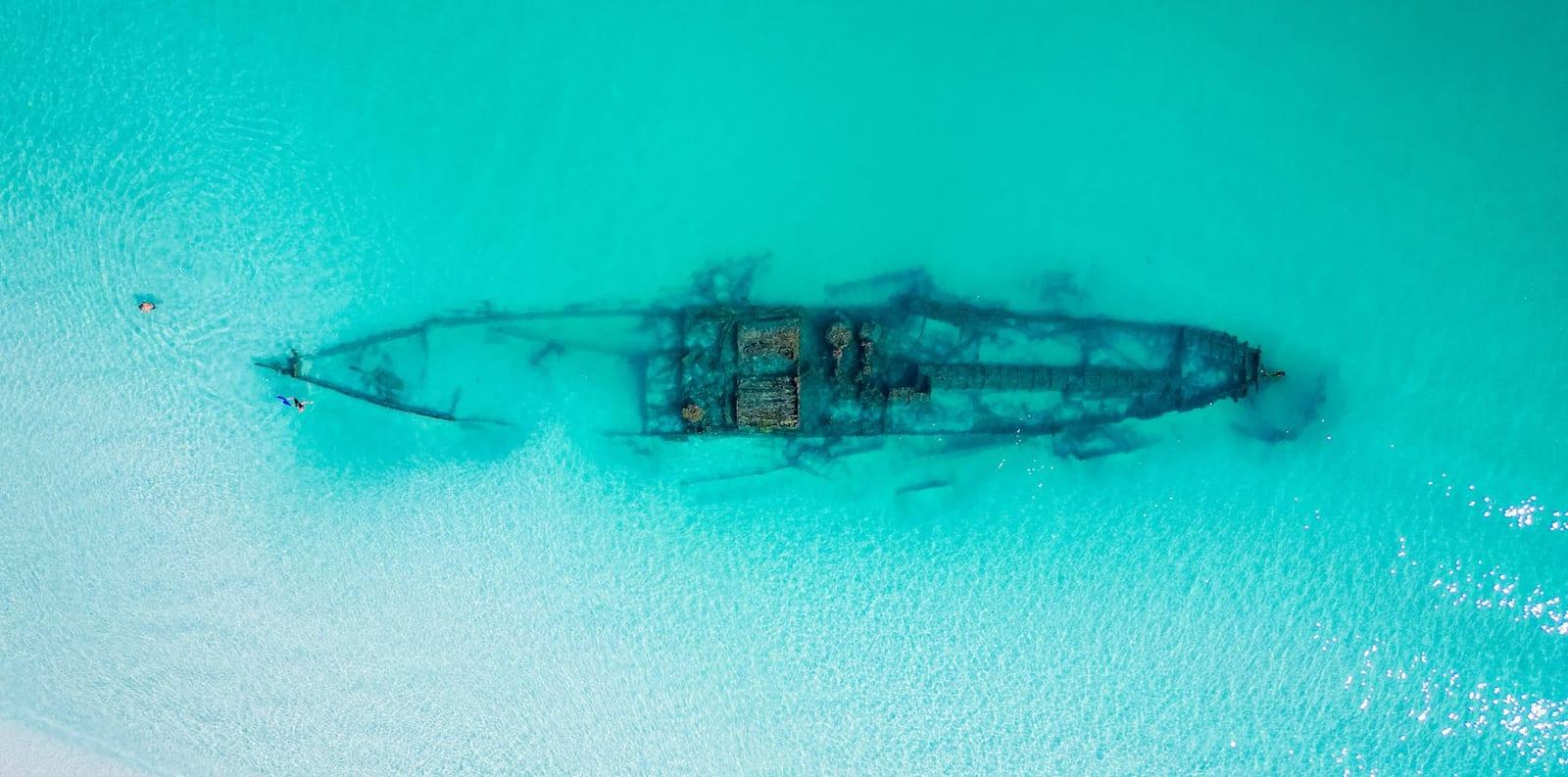 Molasses Reef Shipwreck, Turks & Caicos Islands