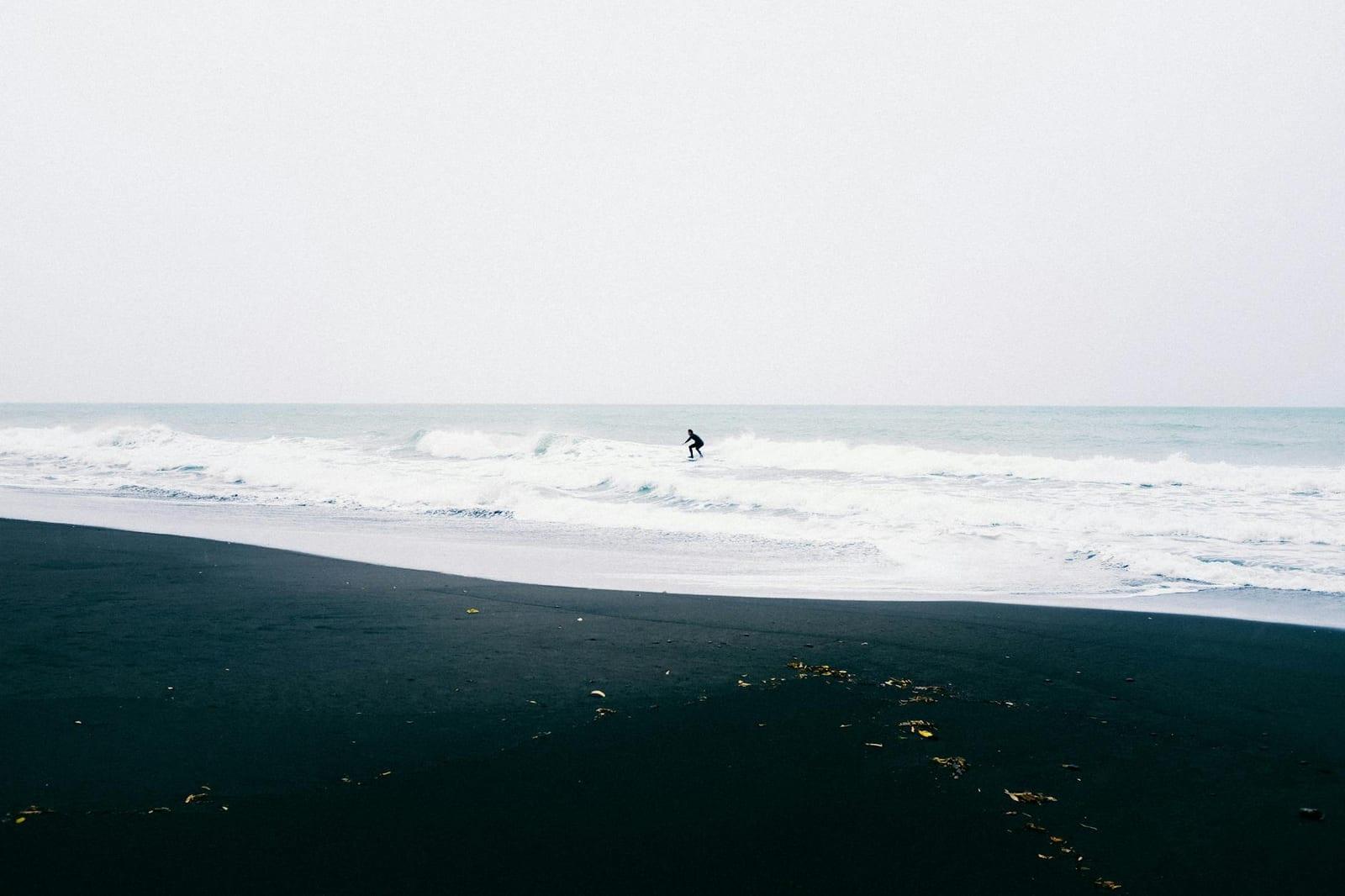 Aganoa Black Sand Beach, Samoa