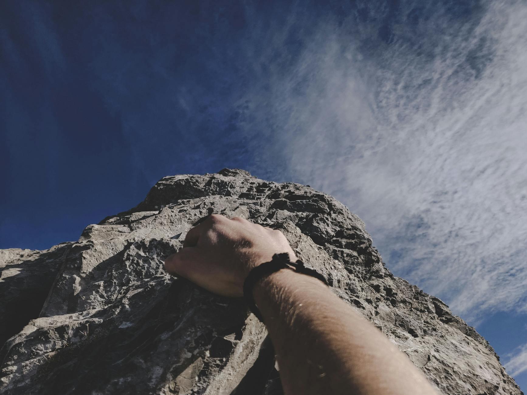 Climb a Mountain hero