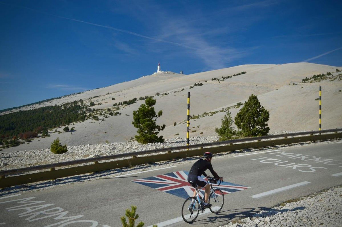 Tour de France route — Alps — Cycling