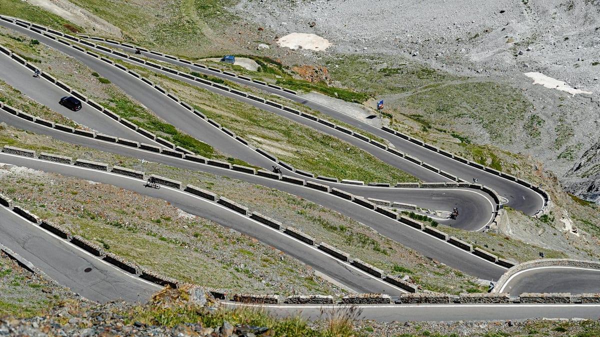Stelvio Pass, Italy — Cycling