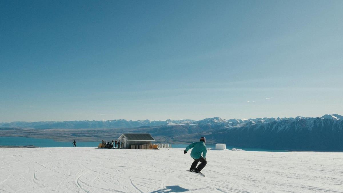 Queenstown, New Zealand — Snowboarding